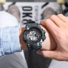 Relógio Masculino Militar Digital Amazonas Prova D'água Dial Grande