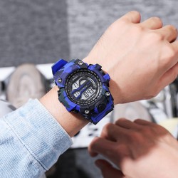 Relógio Masculino Militar Digital Amazonas Prova D'água Dial Grande